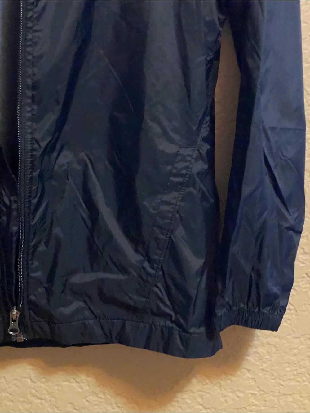 Kids Columbia black windbreaker Jacket Sz M